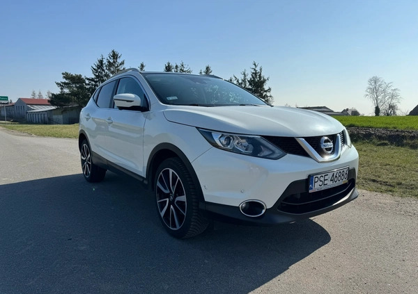 Nissan Qashqai cena 69900 przebieg: 104035, rok produkcji 2017 z Gniezno małe 254